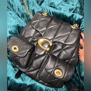 Coach Tabby Quilted Backpack